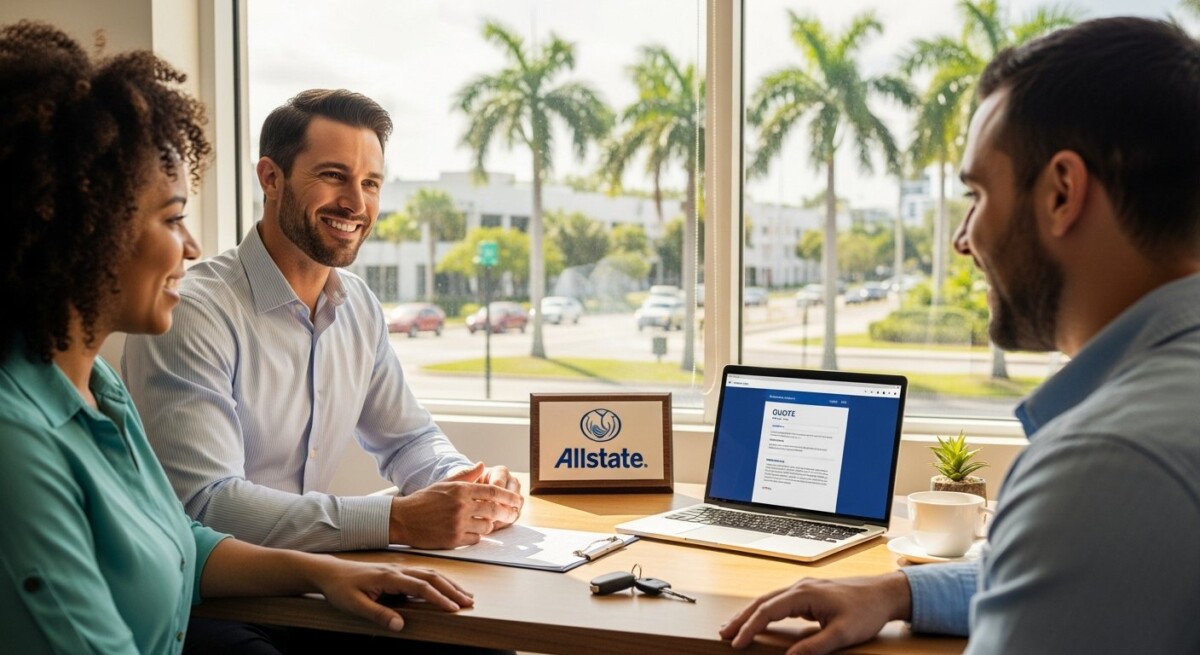 Allstate auto insurance quotes with discounts in Miami