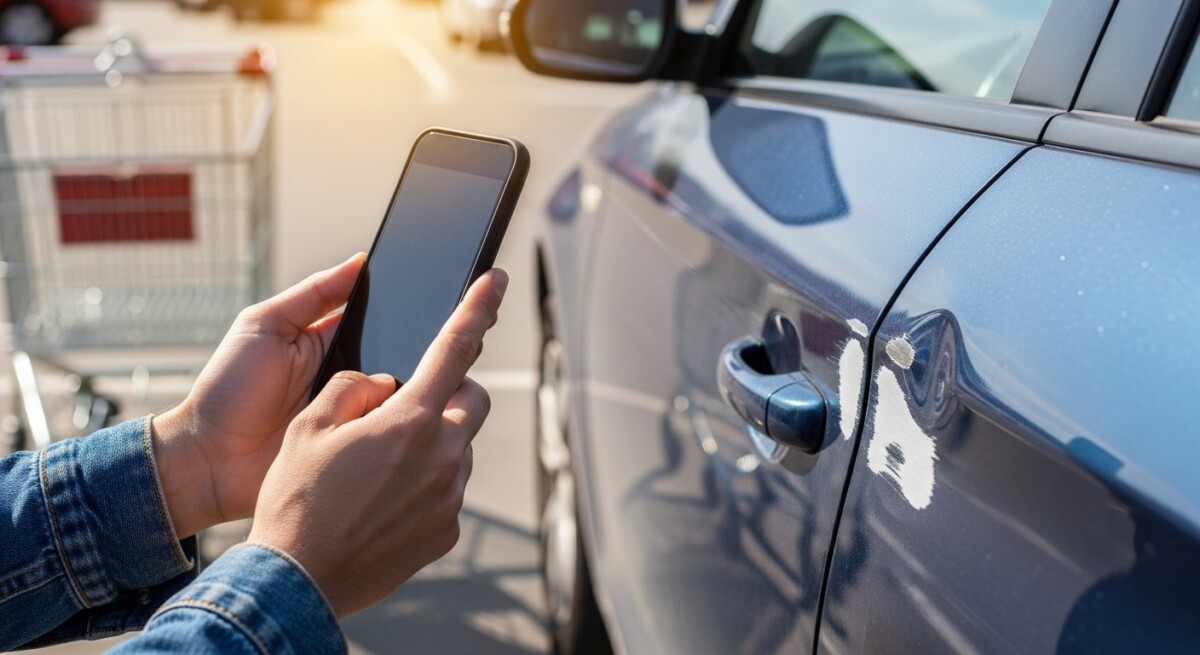 what happens if my parked car is hit