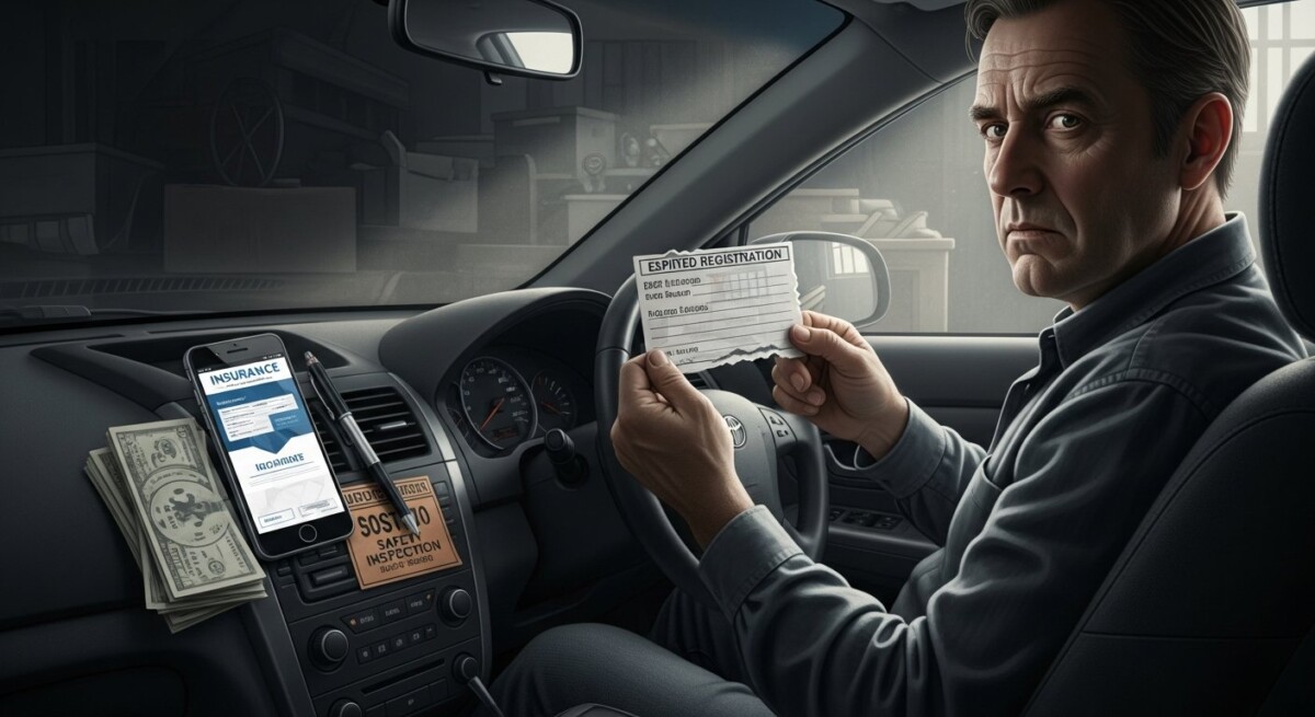 auto insurance with expired registration