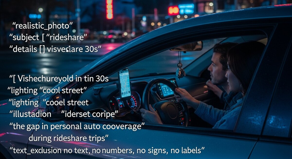 insurance for cars used for ridesharing